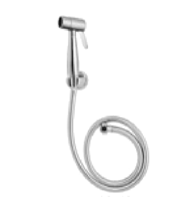 Brass Heealth Faucet With Round Tube & Holder